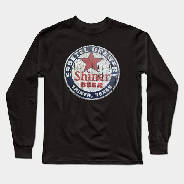 SHINER BEER Long Sleeve T-Shirt by Cult Classics